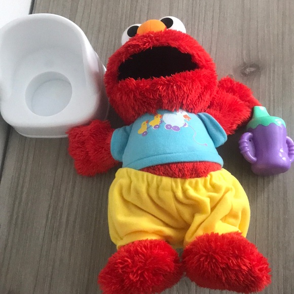 other potty elmo poshmark potty elmo